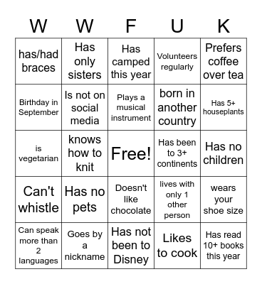 Digital & Content Bingo Card