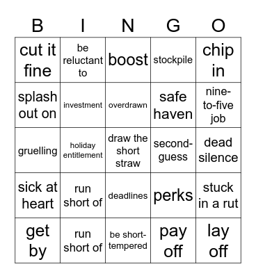 I love Alejandro and Fran Bingo Card