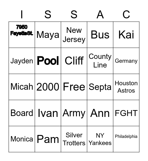 Cheers to 80 Years! Bingo Card