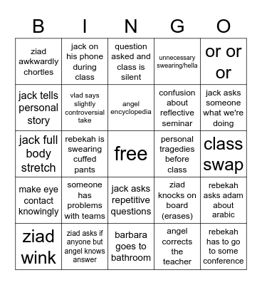 FIRSTBRIDGE Bingo Card