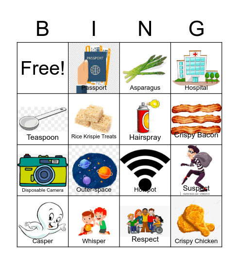 /SP/ Bingo Card