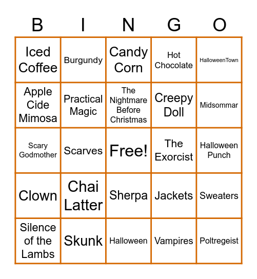 CareerArc Halloween Bingo 👻 Bingo Card