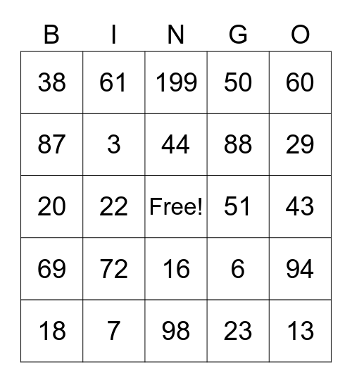 :) Halloween Bingo :) Bingo Card