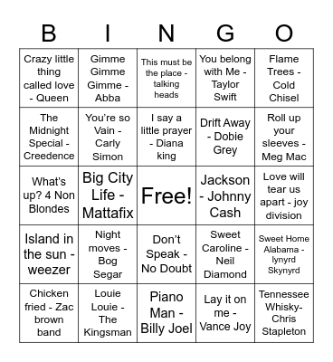 get 5 in a row to win 10 points Bingo Card