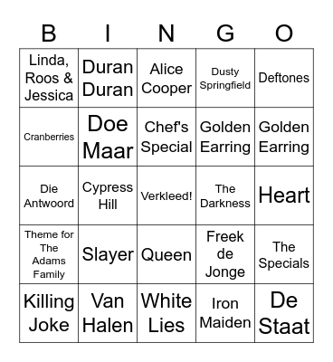 Brack Bier Bingo - Halloween Edition Bingo Card