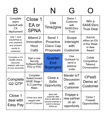 High Rollers Bingo - Q2: Sprint Priorities Bingo Card