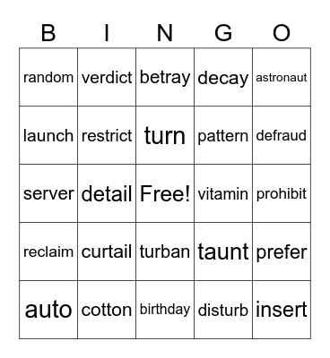 Rewards 3 Bingo cards Bingo Card
