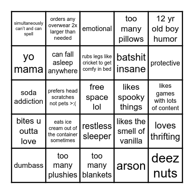 noel bing o Bingo Card