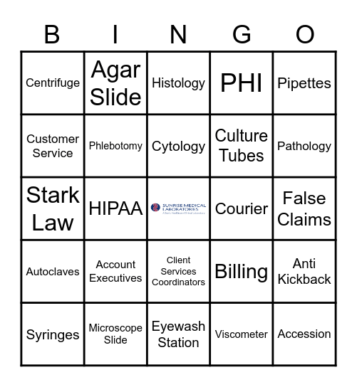 LABORATORY COMPLIANCE Bingo Card