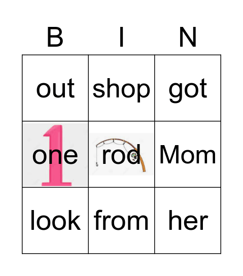 DL REACH C U1 Wk2 rod Bingo Card