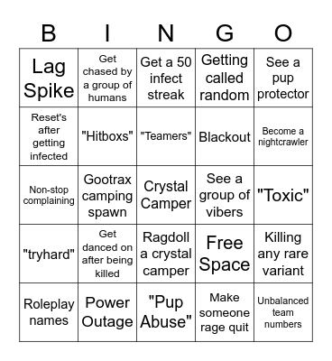 kaiju paradise bingo that i found. Bingo Card