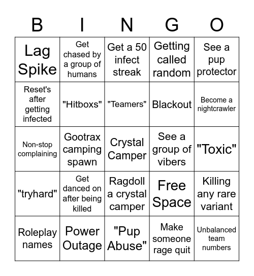 kaiju paradise bingo that i found. Bingo Card