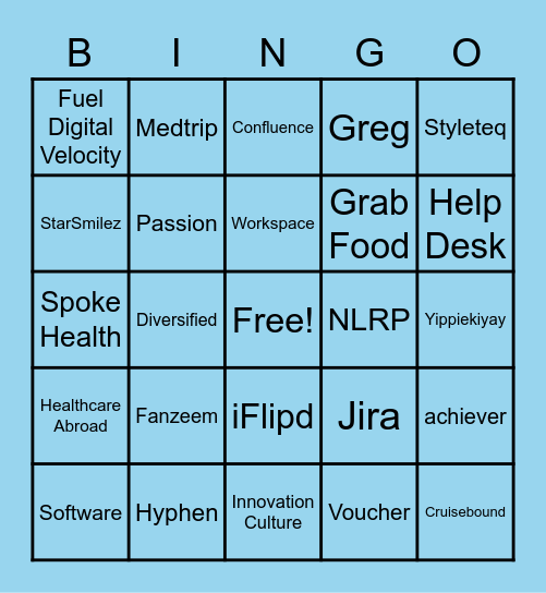 HAPPY BIRTHDAY JAY! Bingo Card