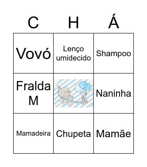 Chá do Inácio Bingo Card
