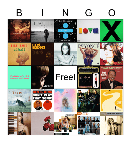 Bridal Shower BINGO! Bingo Card