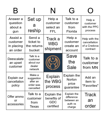 GDC - Bingo Card