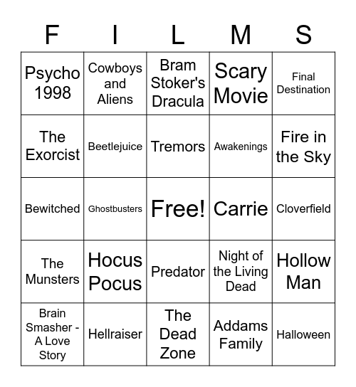 Movies_10292022_Halloween Bingo Card