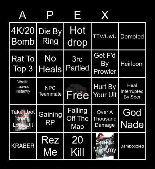 Domi's Community Bingo <3 Bingo Card