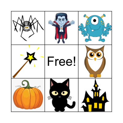 L'Halloween Bingo Card