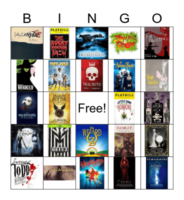 Halloween Bingo Card