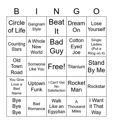 Halloween BINGO! Bingo Card