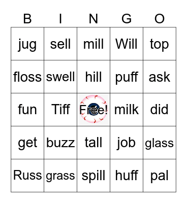 Floss Rule Bingo Card