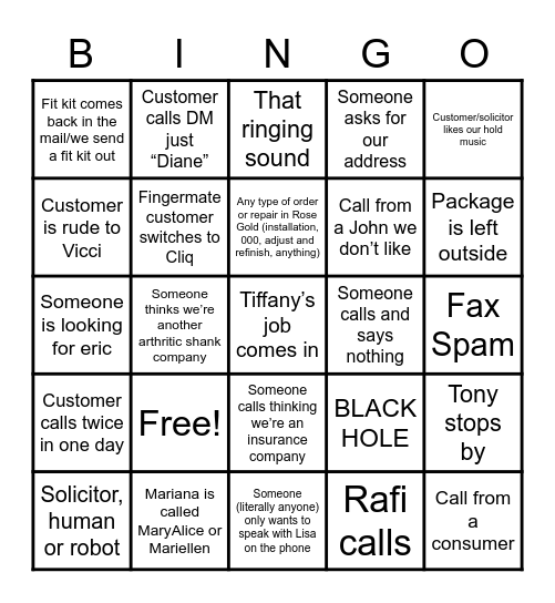 Happy Halloween Bingo Card