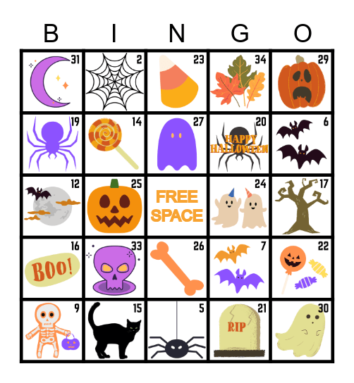 DigitalCX Halloween Bingo Card