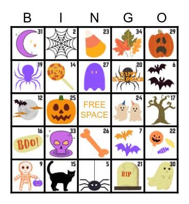 DigitalCX Halloween Bingo Card