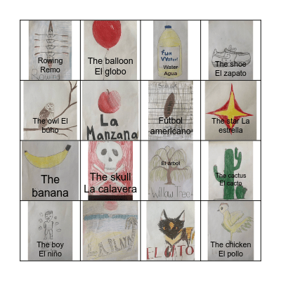 Willow Wind: LOTERIA Bingo Card