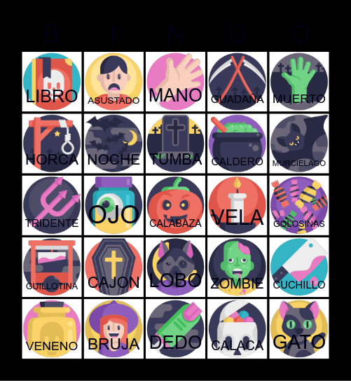 HALLOWEEN BINGO Card