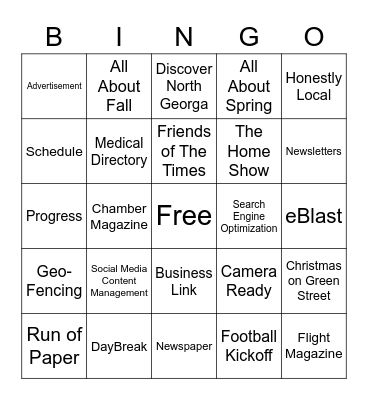 The Times Bingo Card