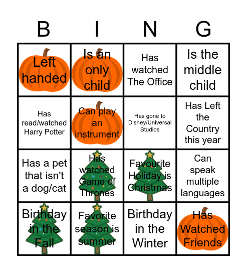 Team Meeting Bingo Card