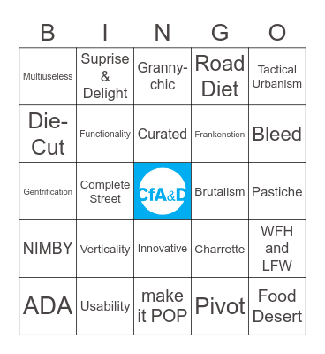 BUZZWORD BINGO Card