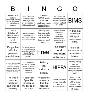 H3C Bingo Card