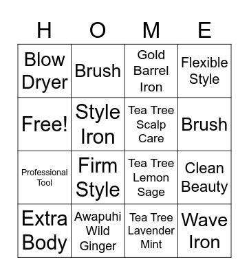 Augusta Ranch Bingo Card