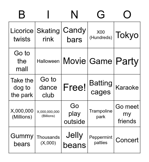 C3 plus lesson 6 Bingo Card