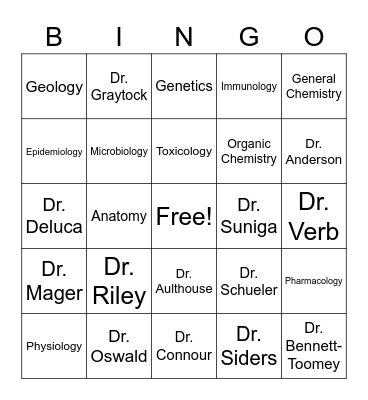 BSA Bingo Card