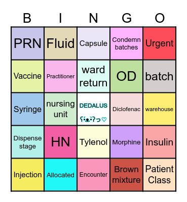 EM FUNNY GAME Bingo Card