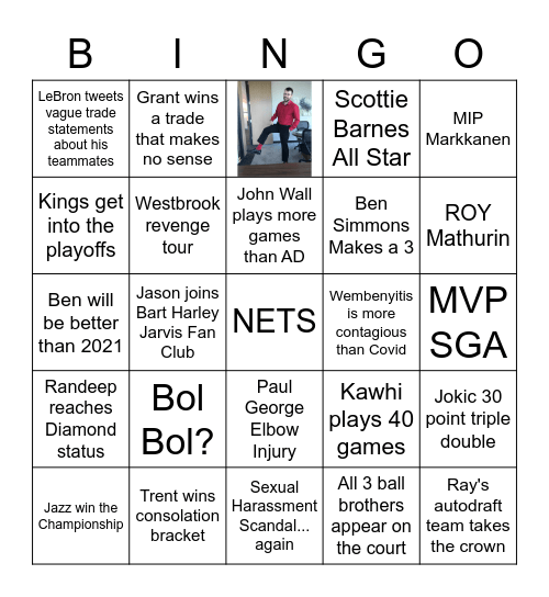 Creative Planning 2.0 Bingo Card