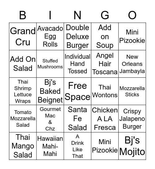 Saturday, Janurary 27, 2013 Bingo Card