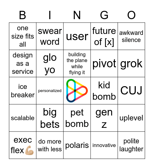 Play UX Summit Bingo Card