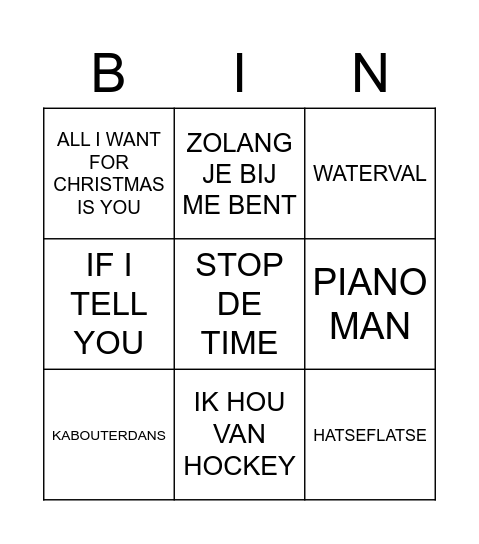 MHC BIERCANTUS Bingo Card