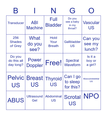 US2 Bingo Card