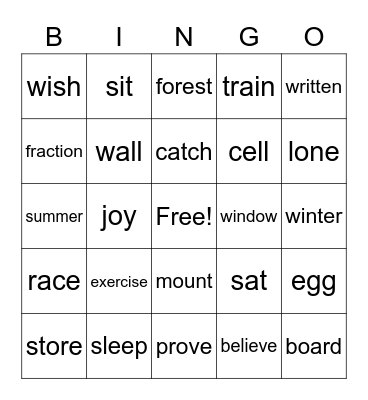 Bingo M3 Bingo Card