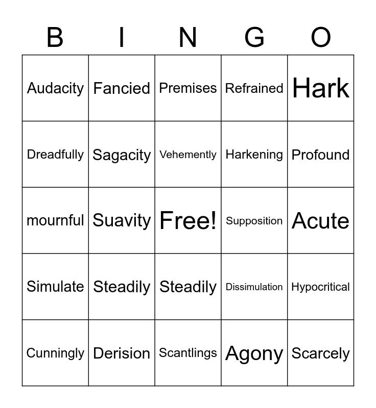 the-tell-tale-heart-vocabulary-bingo-card