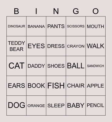 Colegio Cristóbal Colón Bingo Card