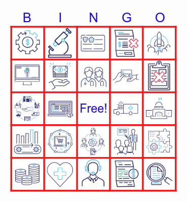 CHANGE HEALTHCARE Bingo Card