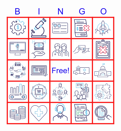 CHANGE HEALTHCARE Bingo Card