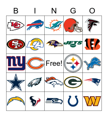 Football Bingo Card